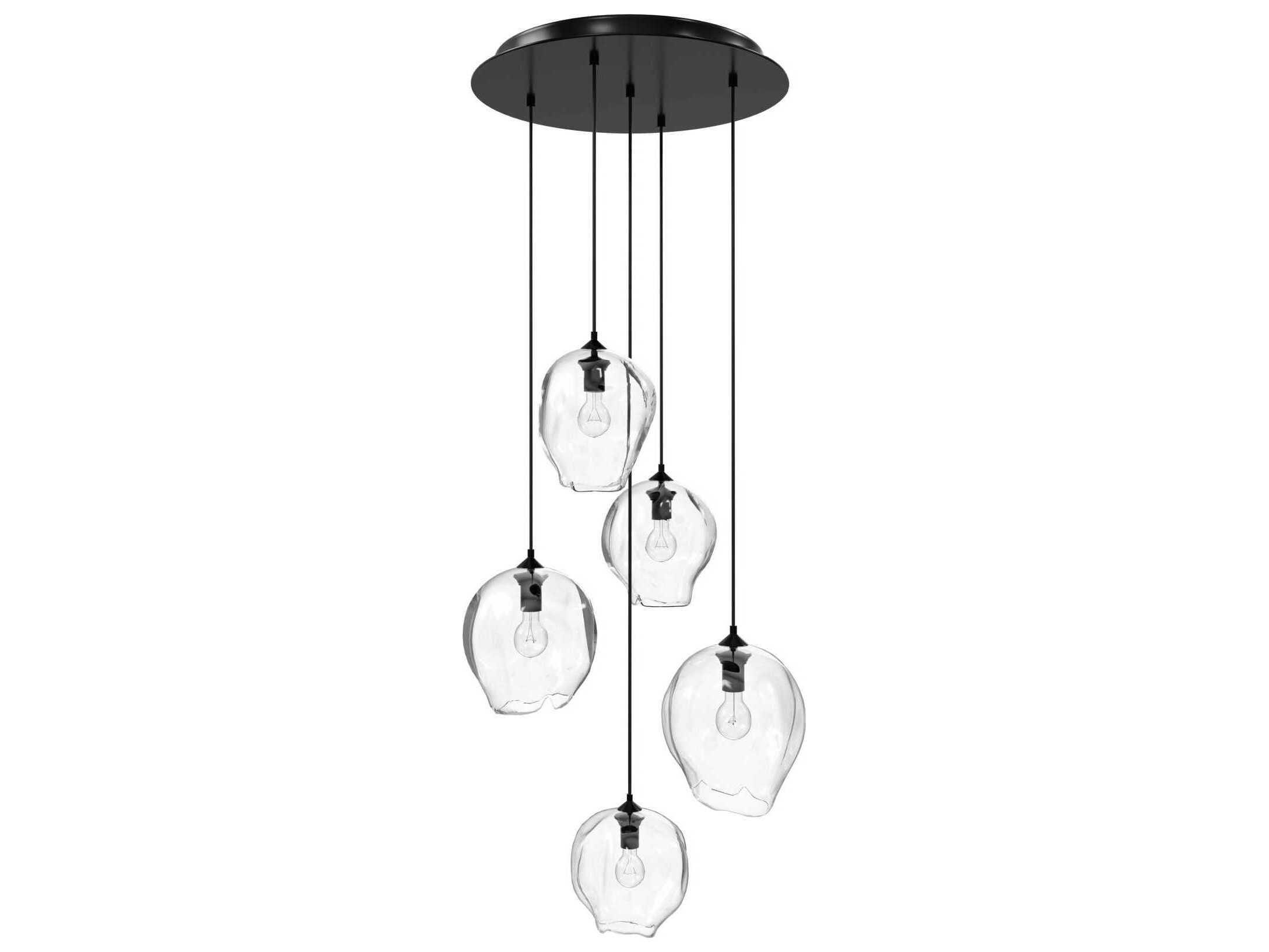 Avenue Lighting Sonoma Ave 5-Light Dark Bronze Pendant