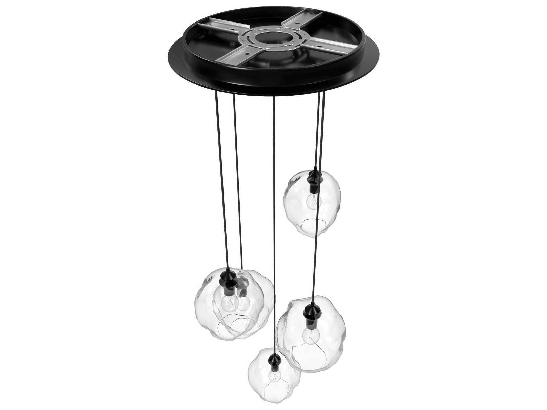 Avenue Lighting Sonoma Ave 5-Light Dark Bronze Pendant