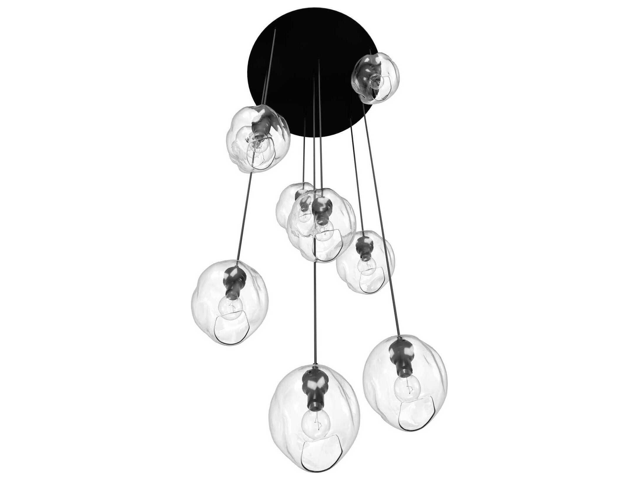 Avenue Lighting Sonoma Ave 9-Light Dark Bronze Pendant