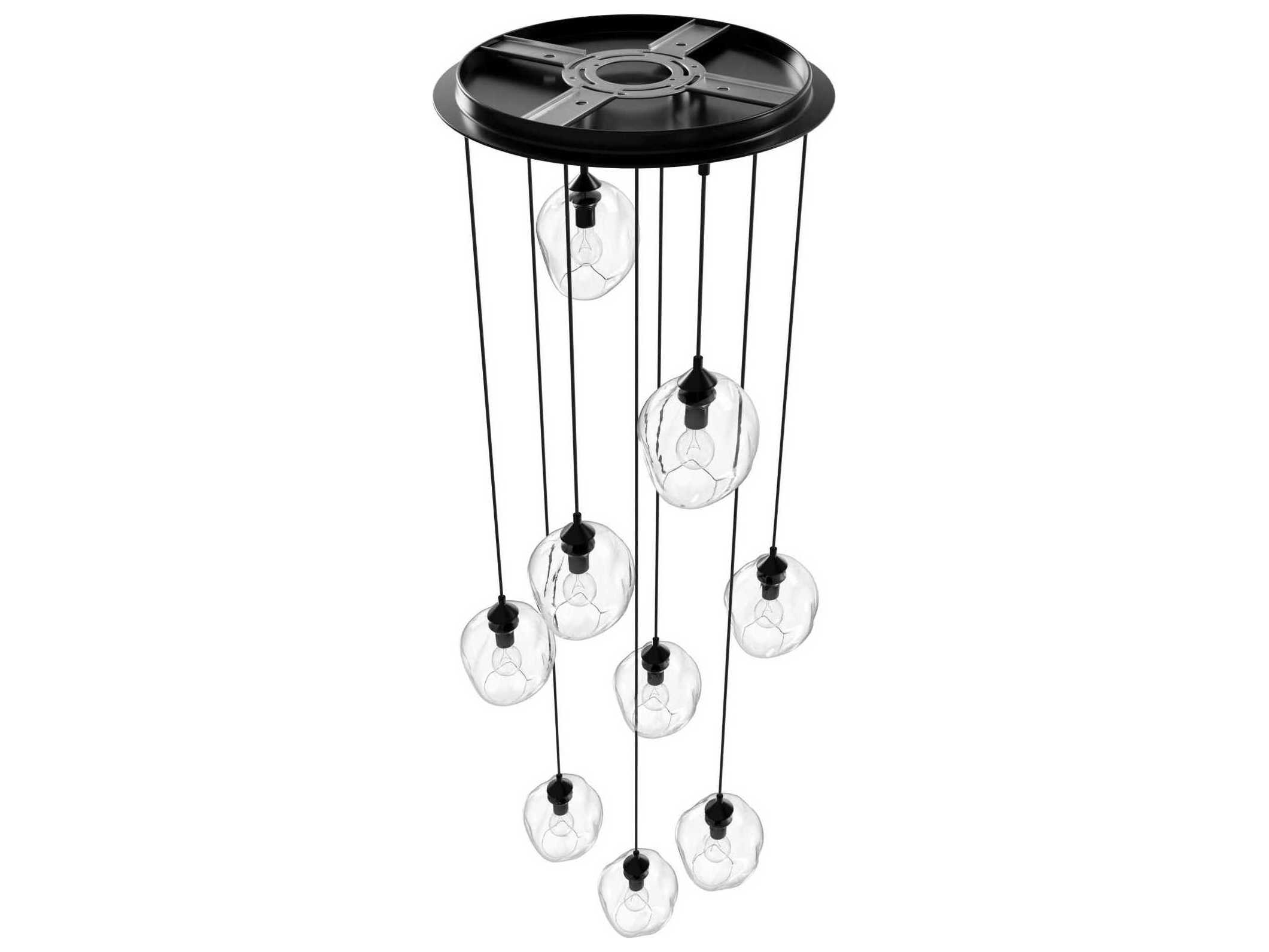 Avenue Lighting Sonoma Ave 9-Light Dark Bronze Pendant