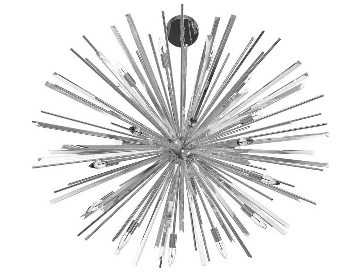Avenue Lighting Palisades Ave 18-Light Chrome Sputnik Pendant