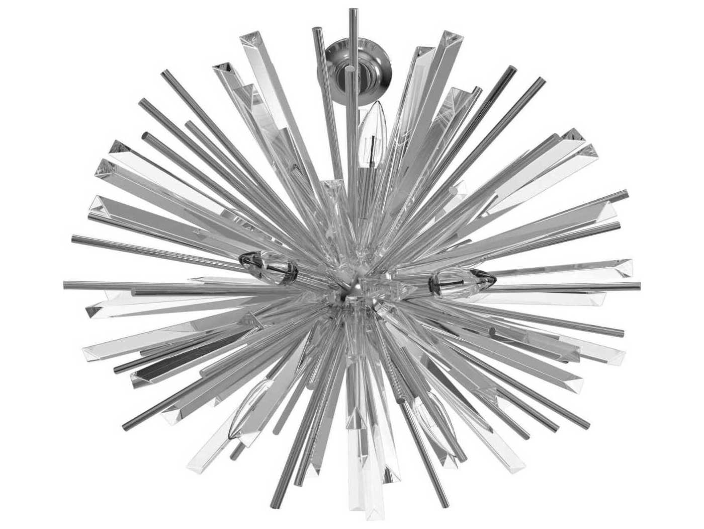 Avenue Lighting Palisades Ave 10-Light Chrome Sputnik Pendant