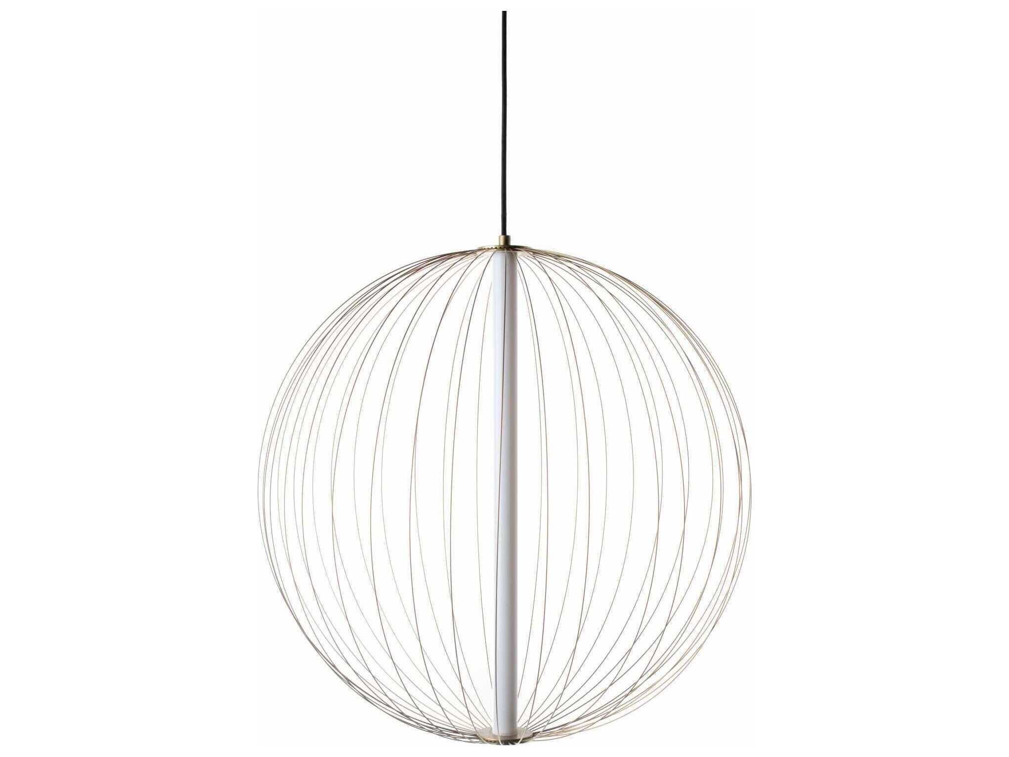 Avenue Lighting Delano Gold Globe Pendant