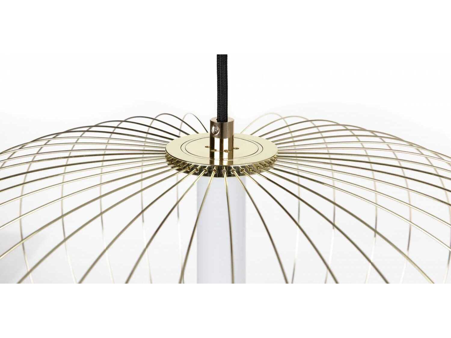 Avenue Lighting Delano Gold Round Pendant