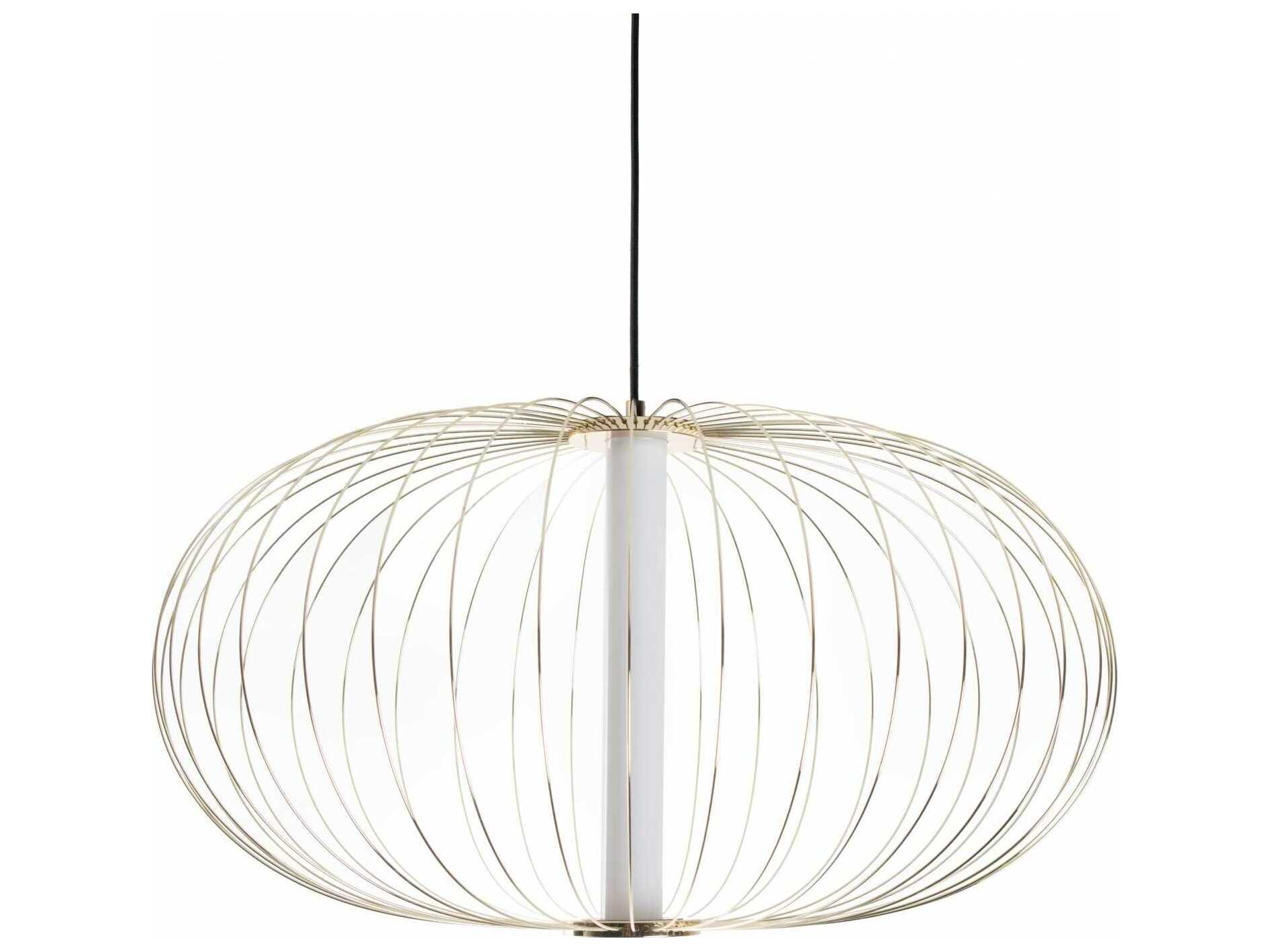 Avenue Lighting Delano Gold Round Pendant