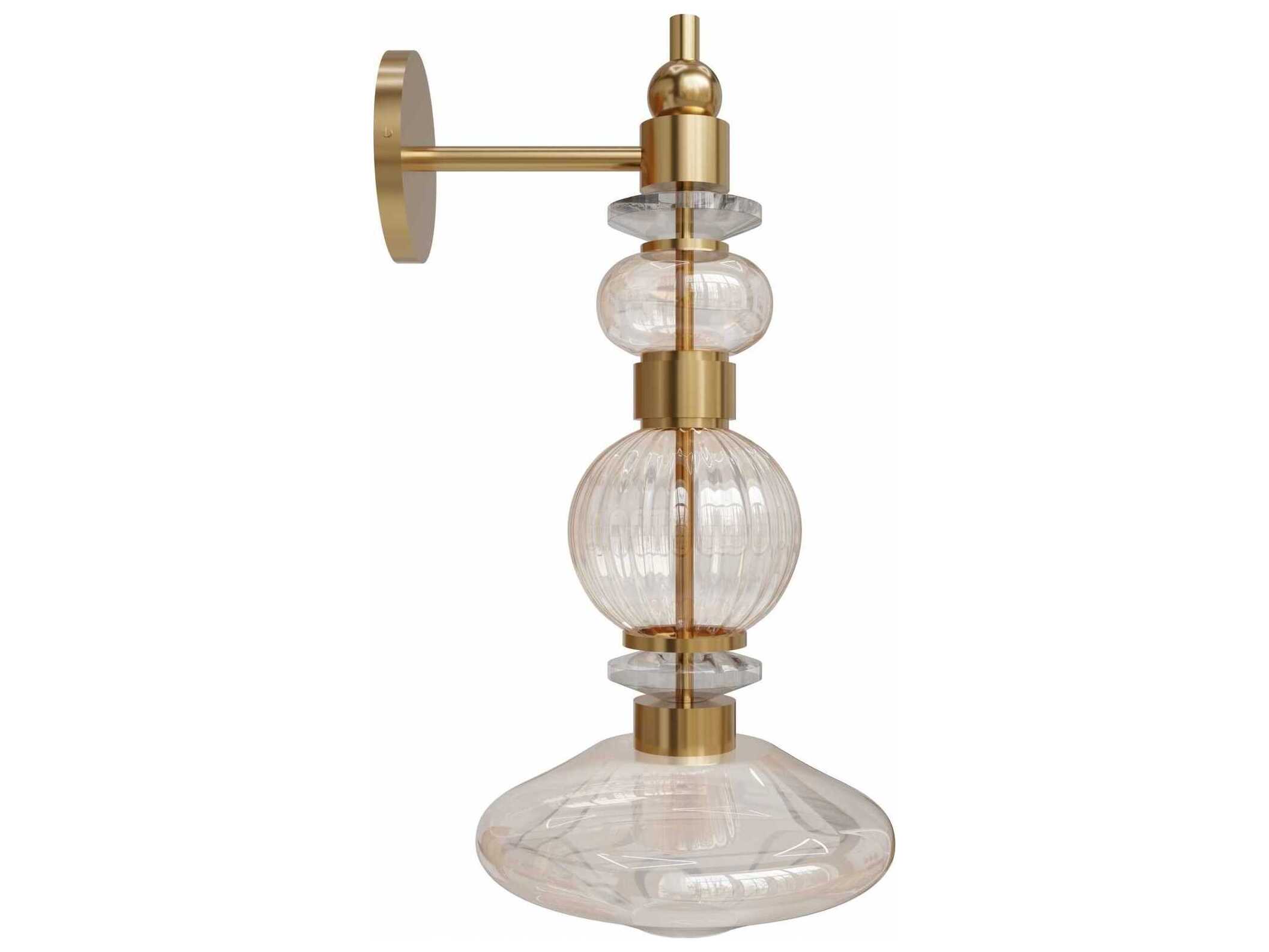 Avenue Lighting Avra Aged Brass Wall Sconce