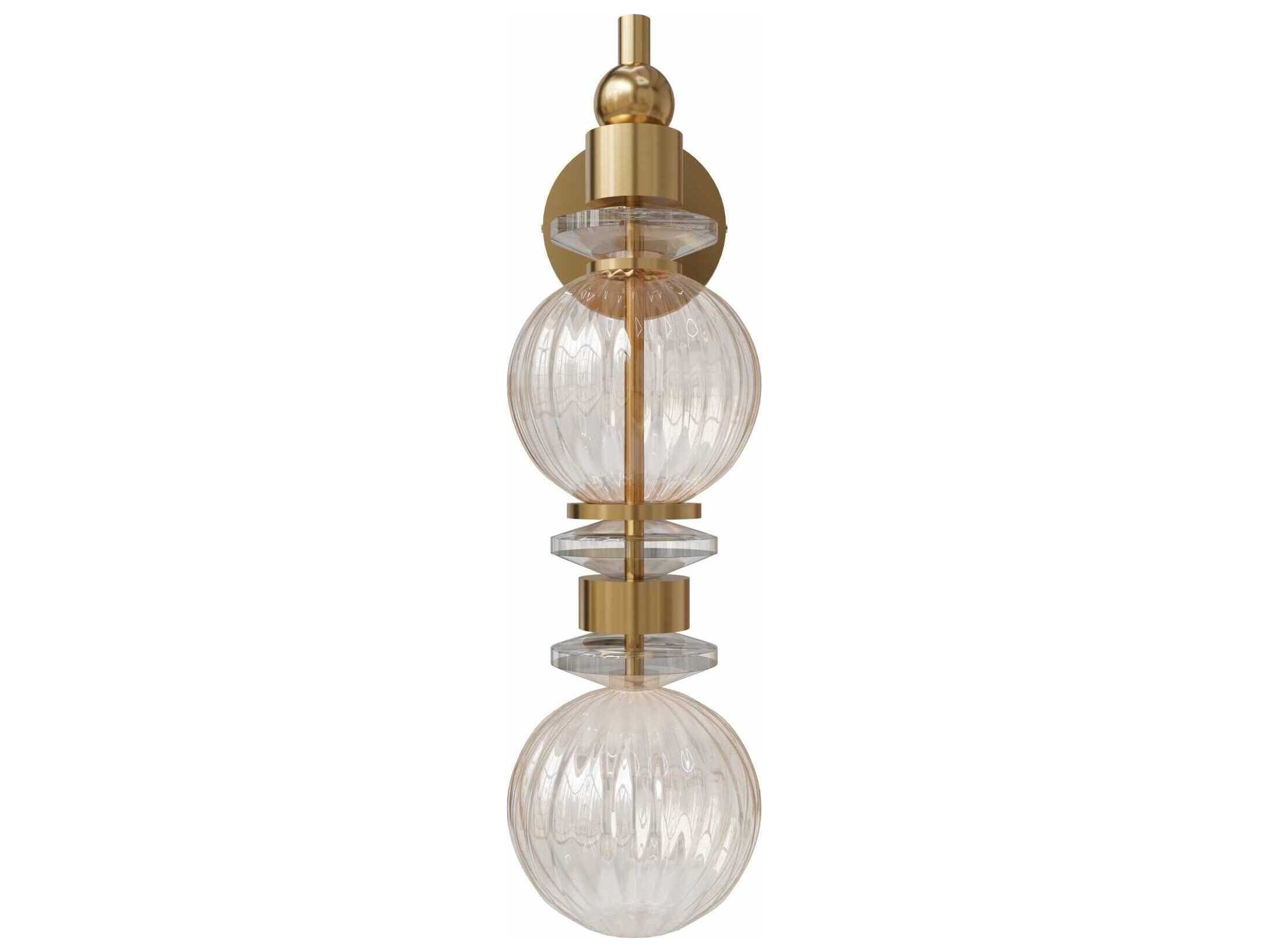Avenue Lighting Avra Aged Brass Wall Sconce