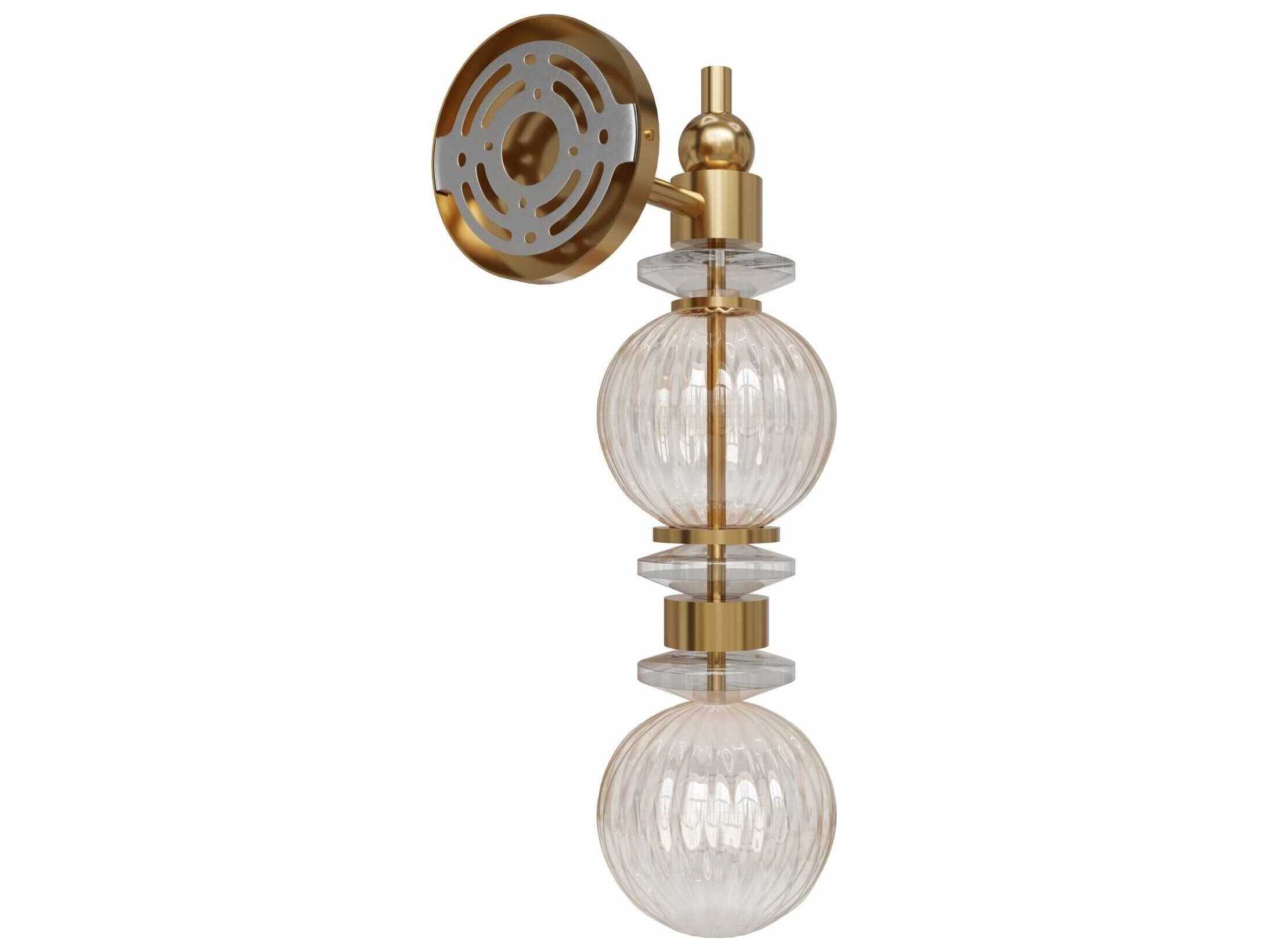 Avenue Lighting Avra Aged Brass Wall Sconce