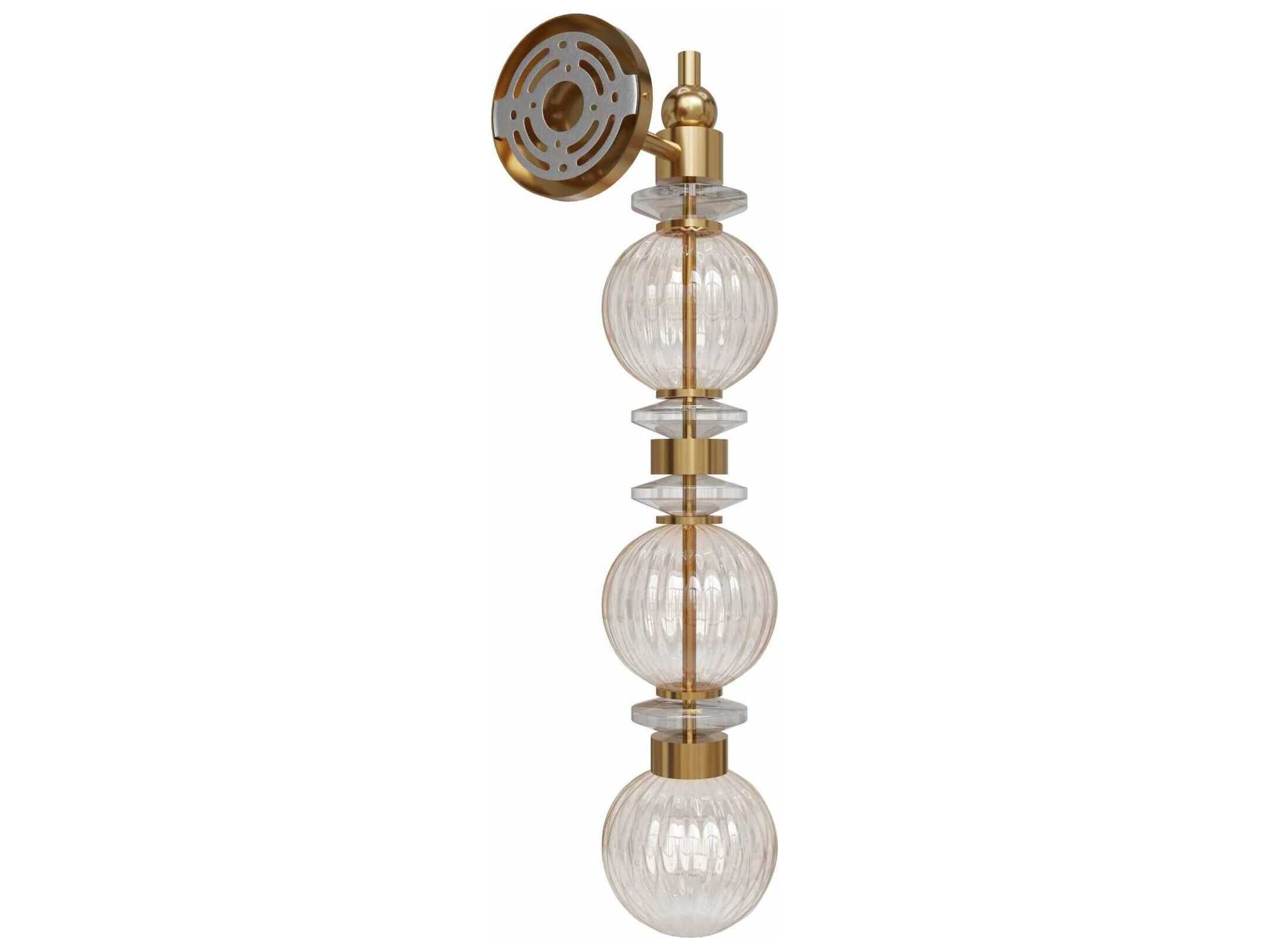 Avenue Lighting Avra Aged Brass Wall Sconce