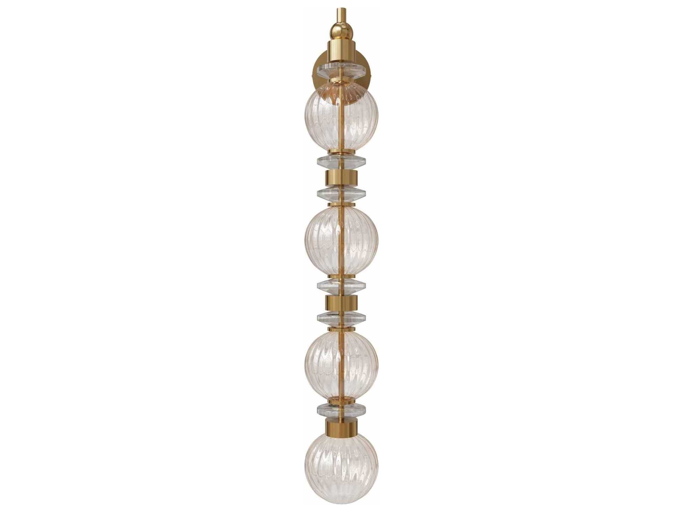 Avenue Lighting Avra Aged Brass Wall Sconce