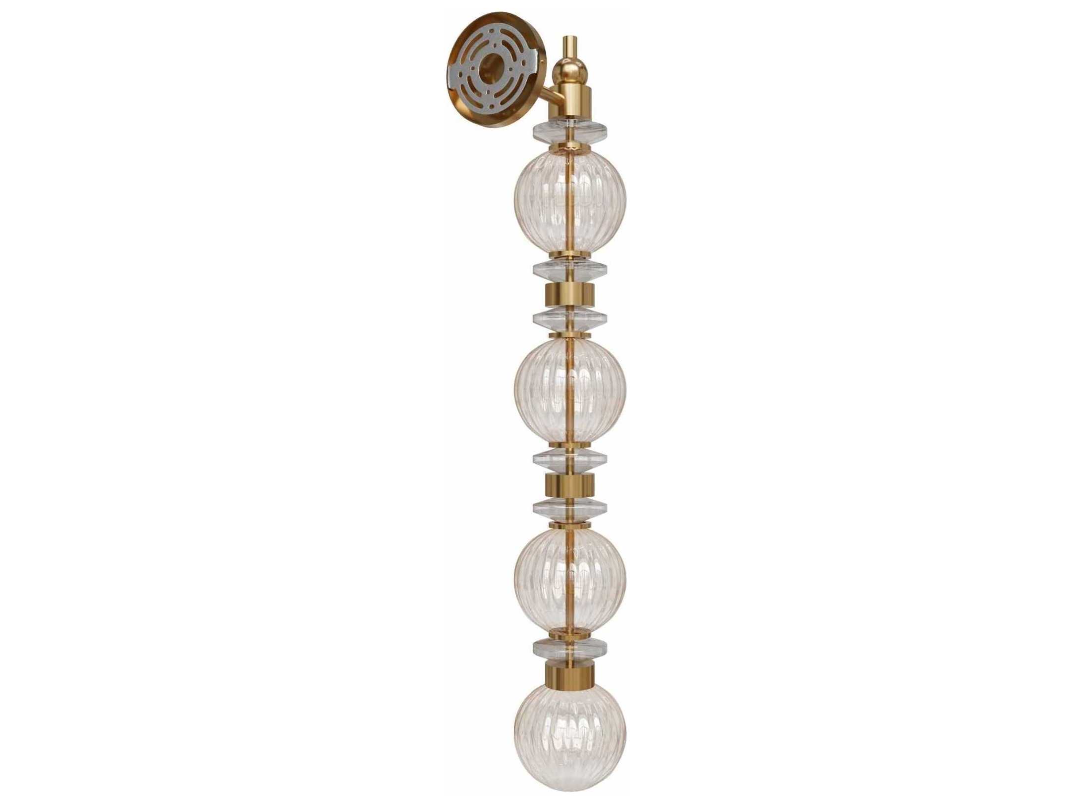 Avenue Lighting Avra Aged Brass Wall Sconce