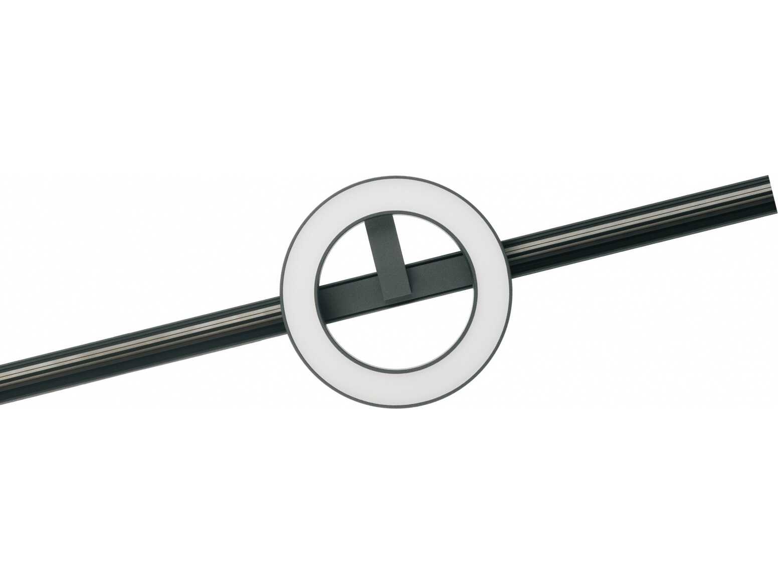 Avenue Lighting Magnetix Black Halo Round Linear Track & Rail Light