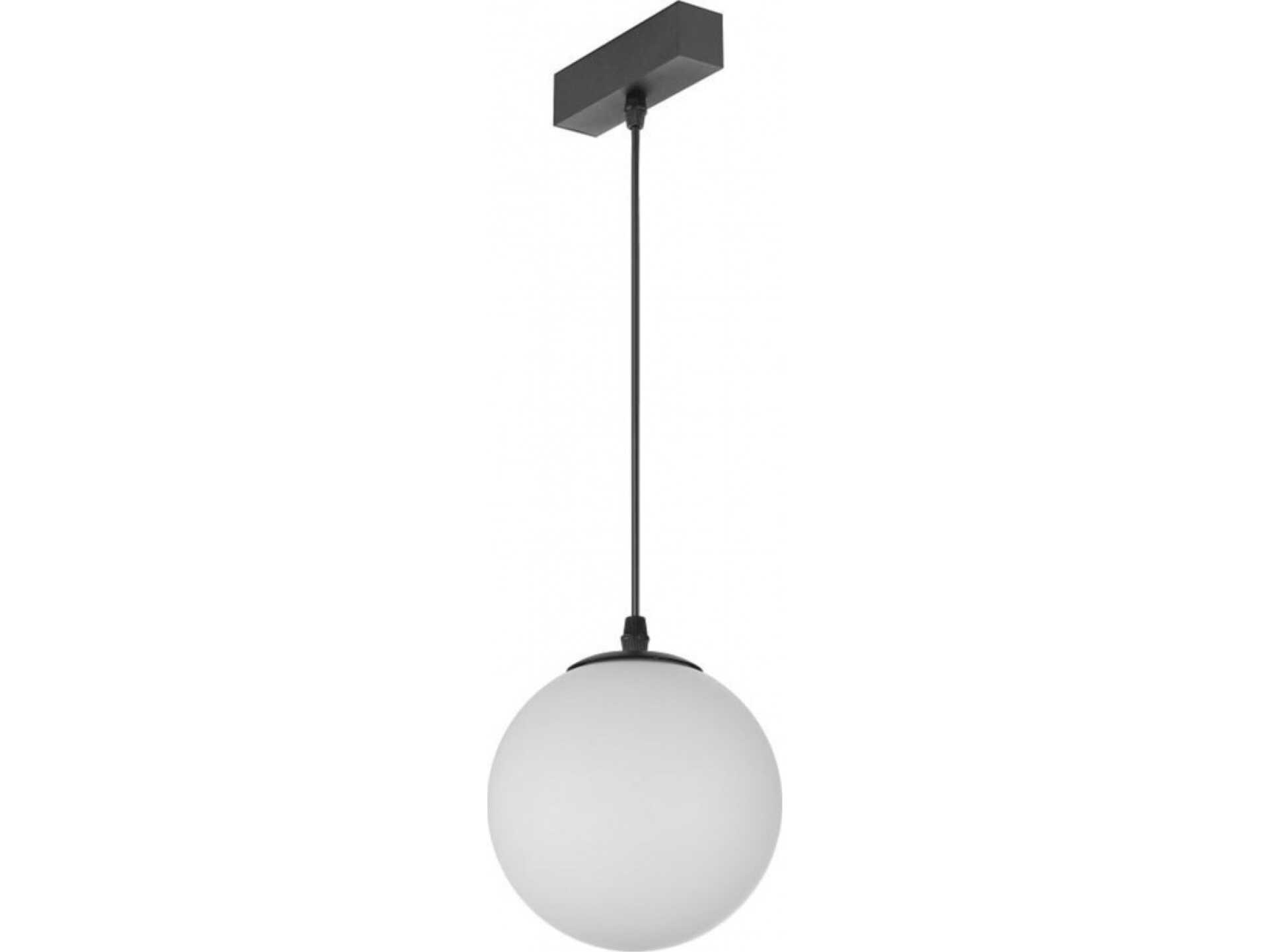 Avenue Lighting Magnetix Black Round Globe Track & Rail Pendant