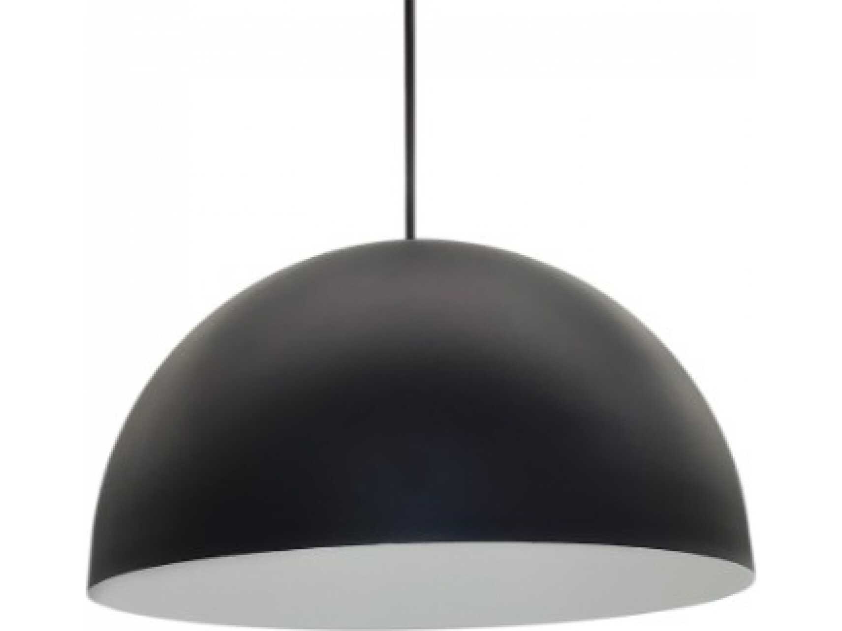 Avenue Lighting Magnetix Black Dome-Shaped Track & Rail Pendant