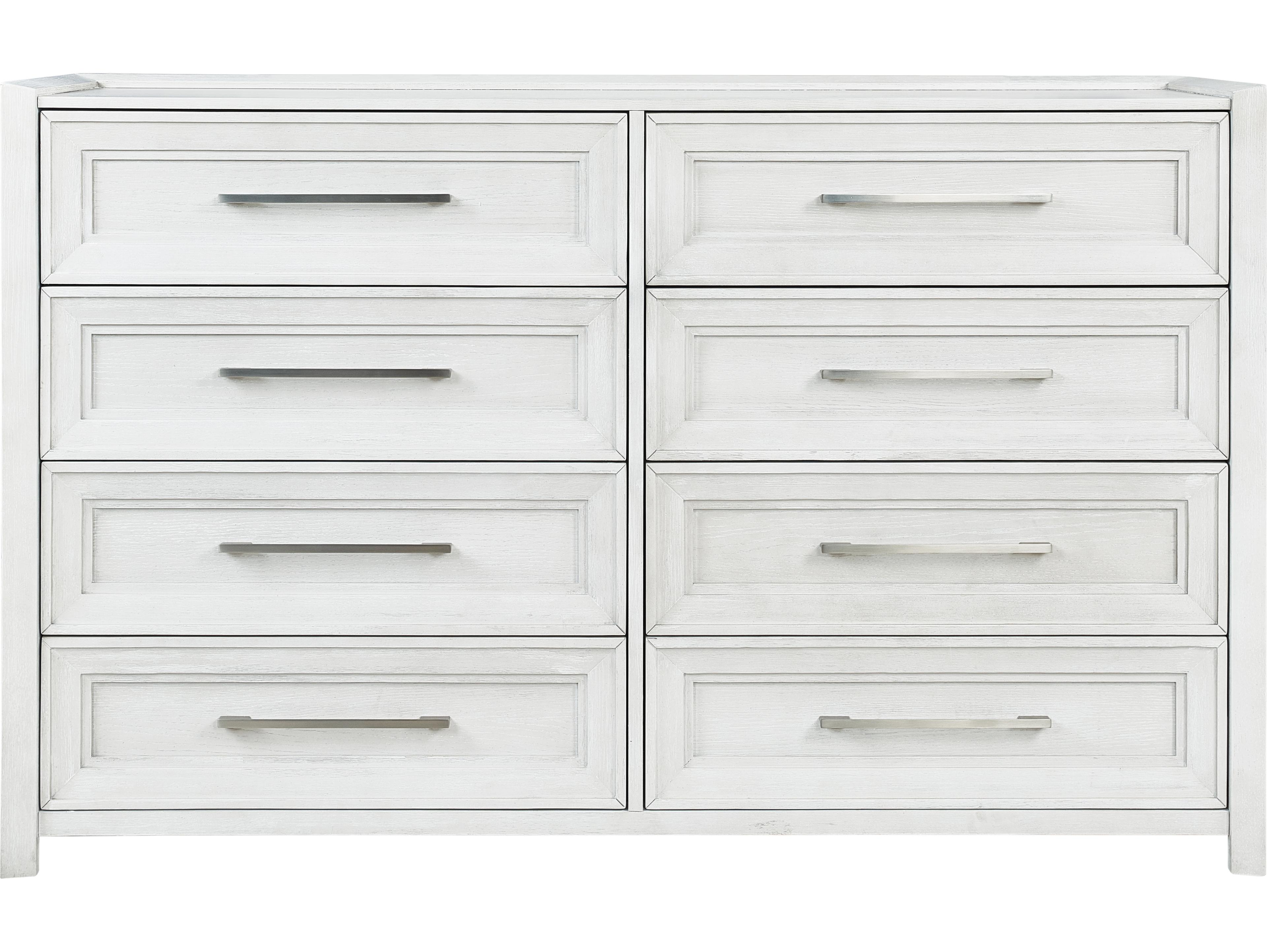 Avalon Furniture Silver Oak Wood Double Dresser