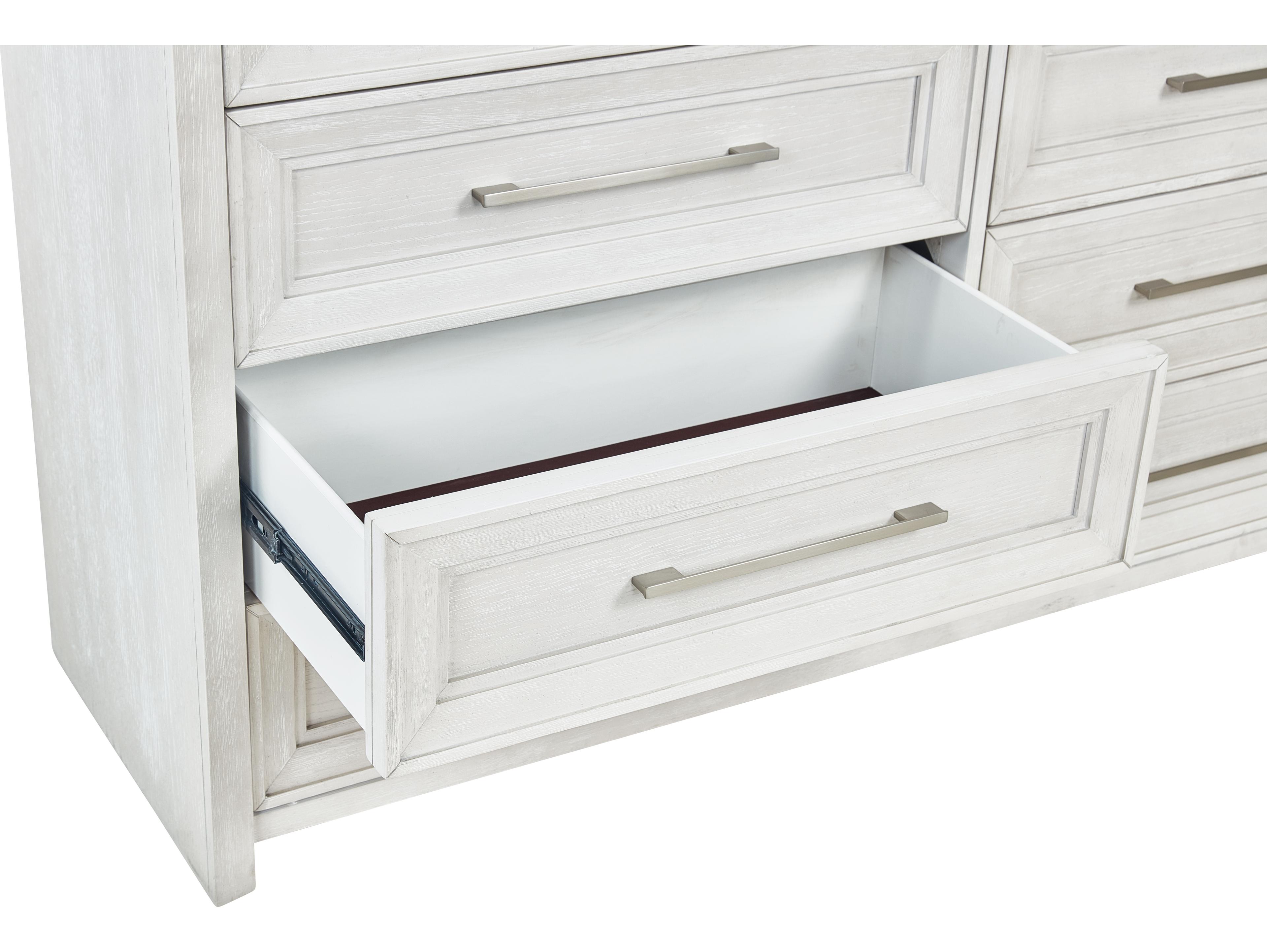 Avalon Furniture Silver Oak Wood Double Dresser