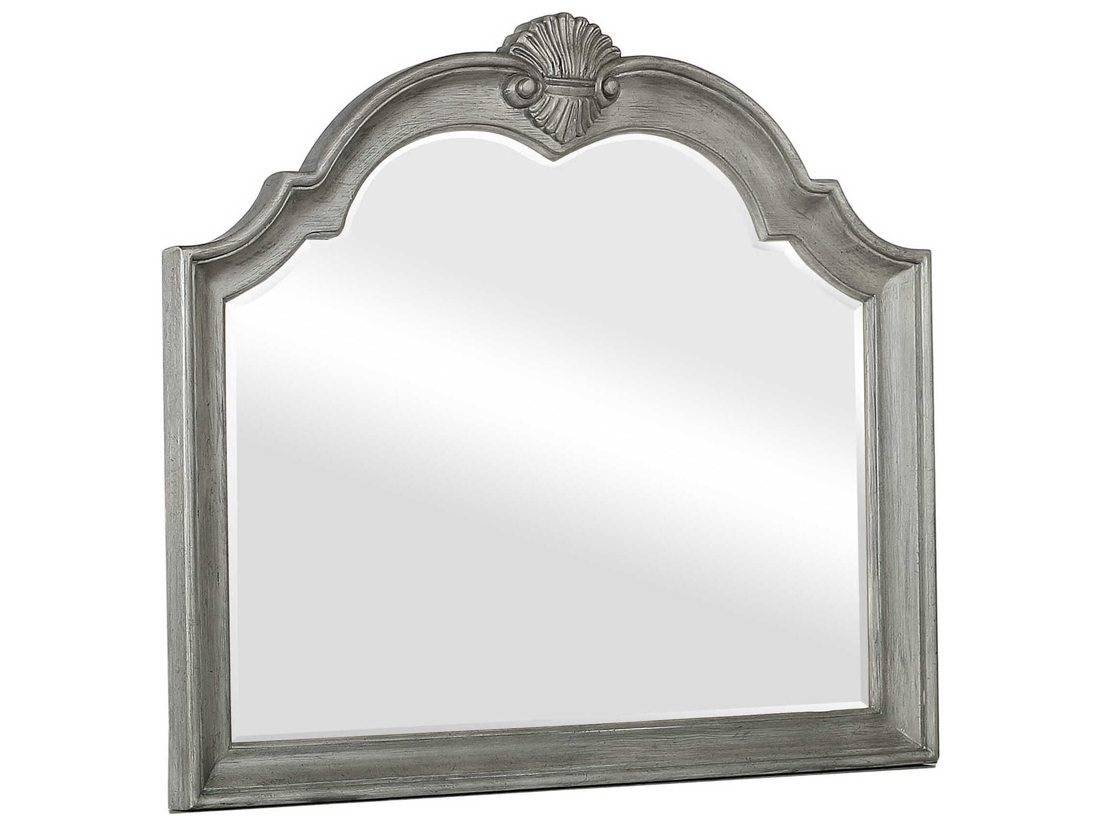 Avalon Furniture Wire Brushed Gray Dresser Mirror