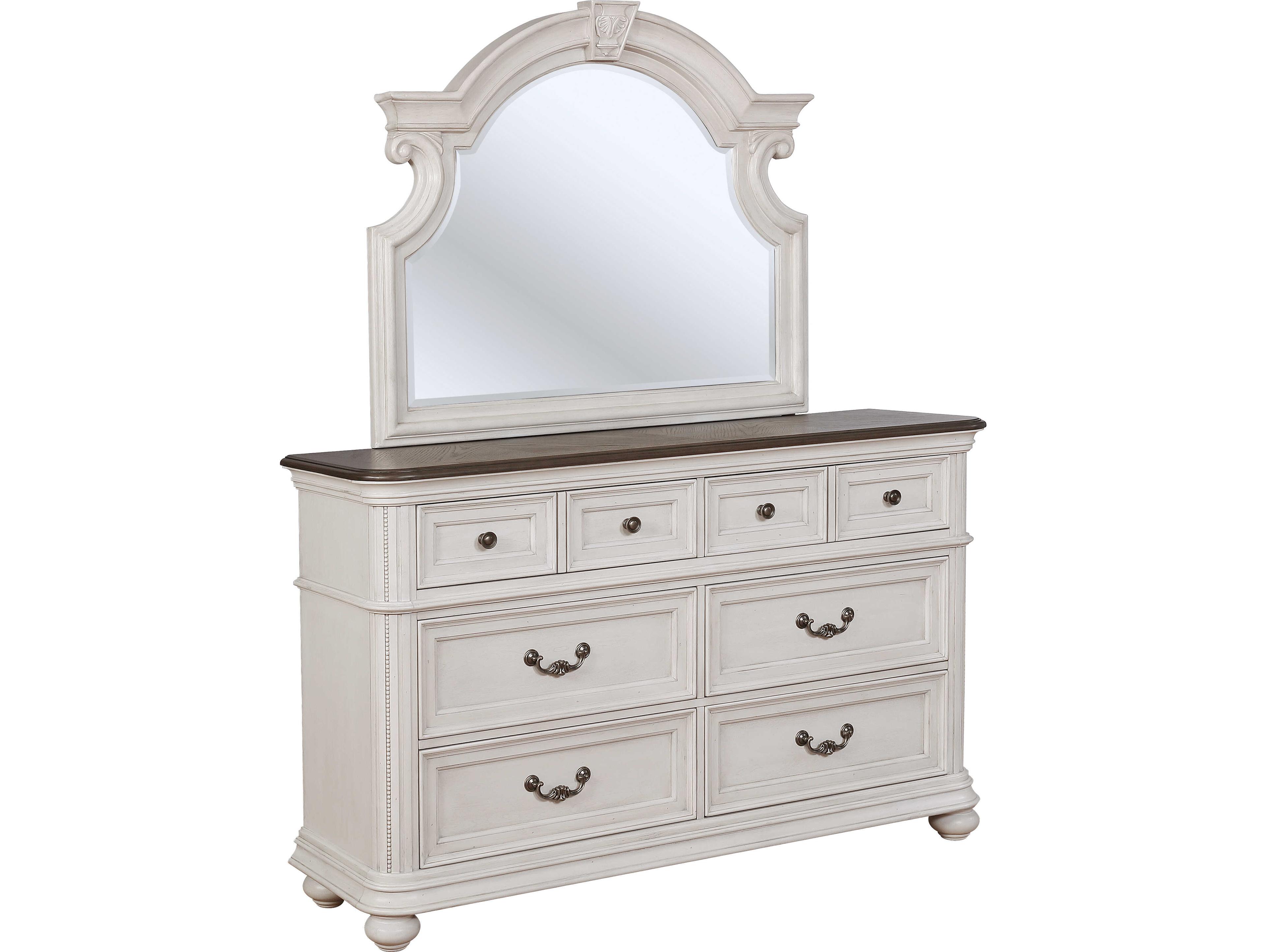 Avalon Furniture 6-Drawers Birch Wood Double Dresser