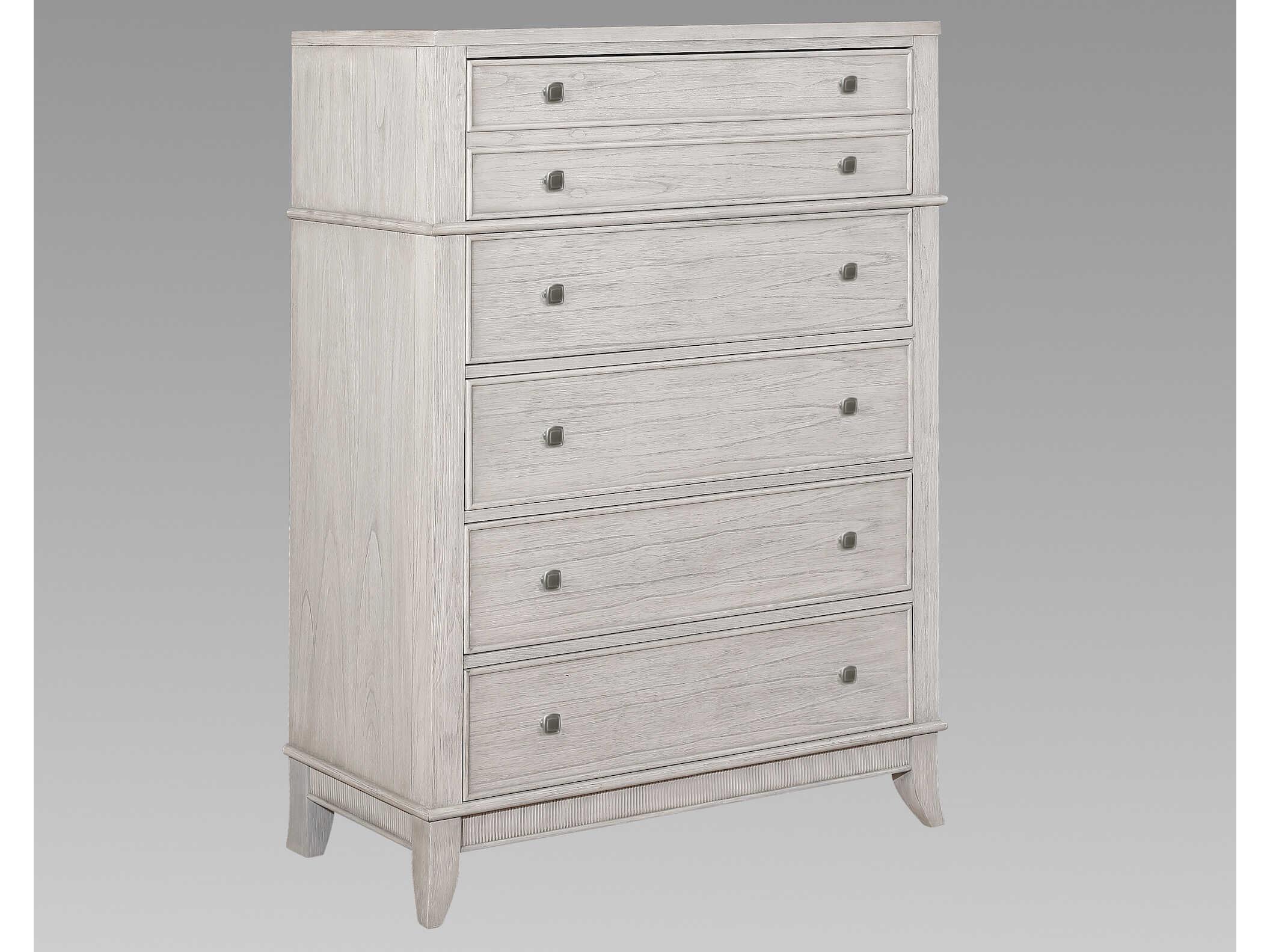 Avalon Furniture White Mindi Wood Accent Chest