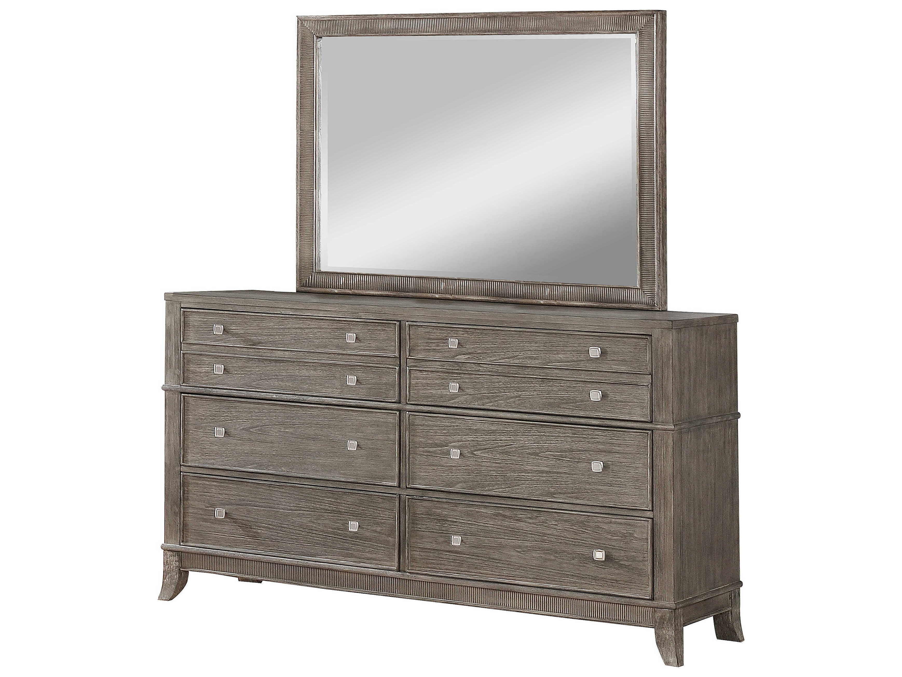 Avalon Furniture 6-Drawers Poplar Wood Double Dresser