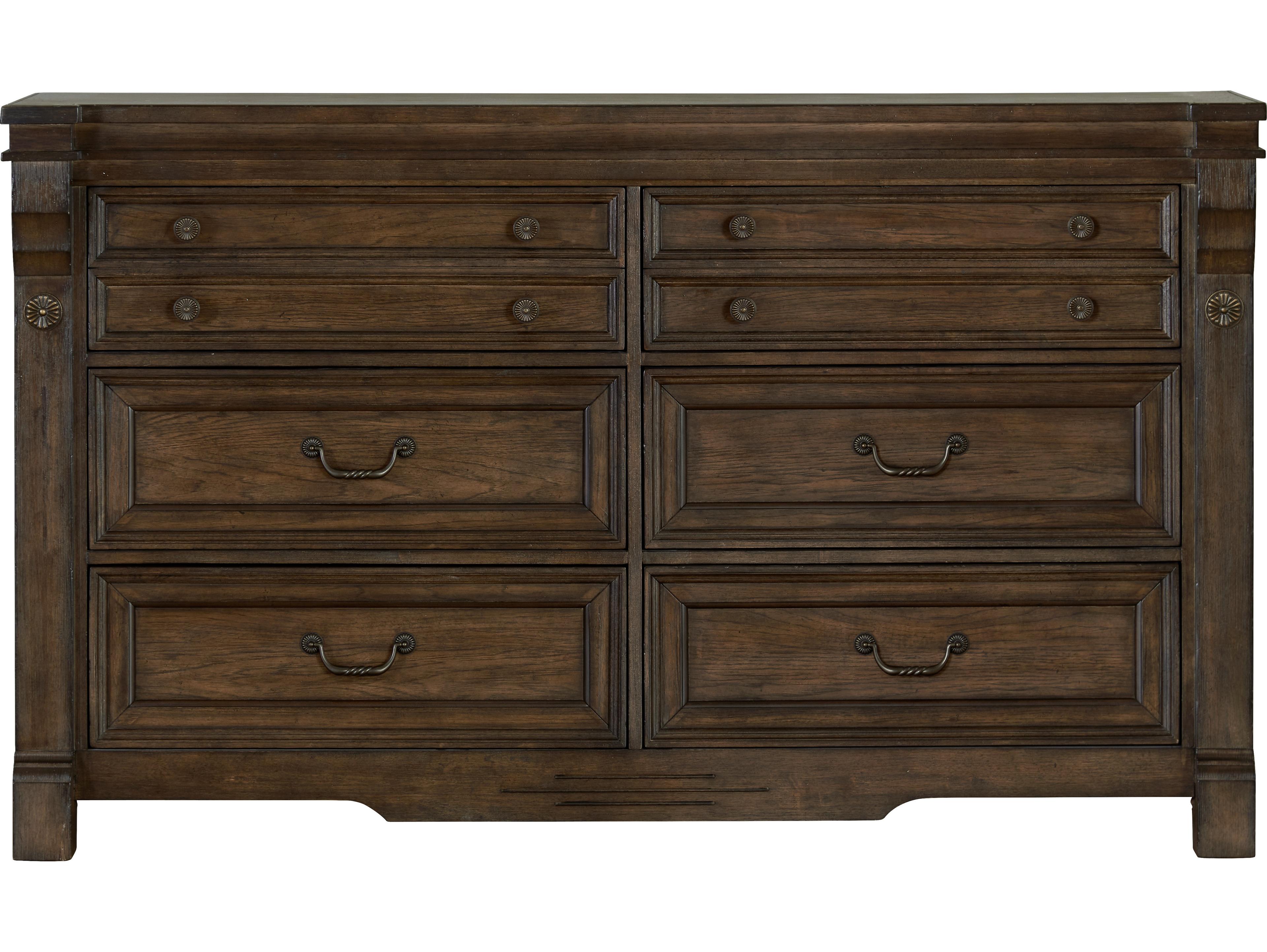 Avalon Furniture 6-Drawers Rubberwood Double Dresser