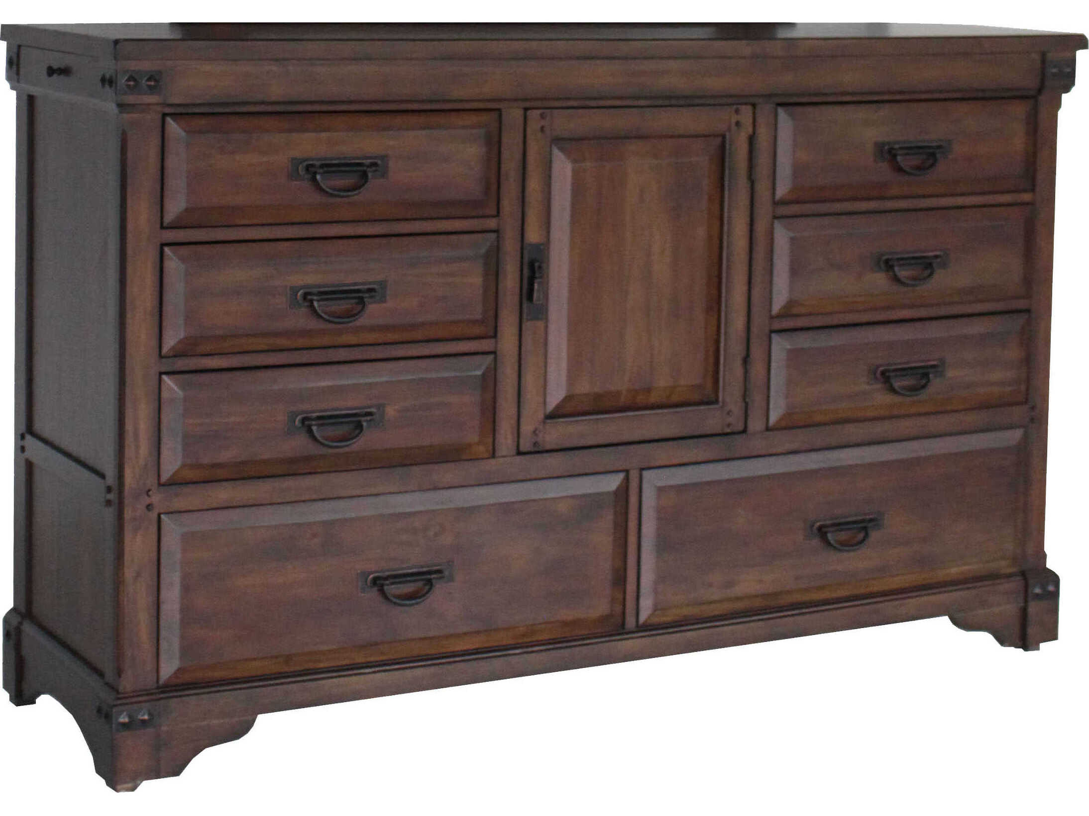 Avalon Furniture Mahogany Wood Dresser