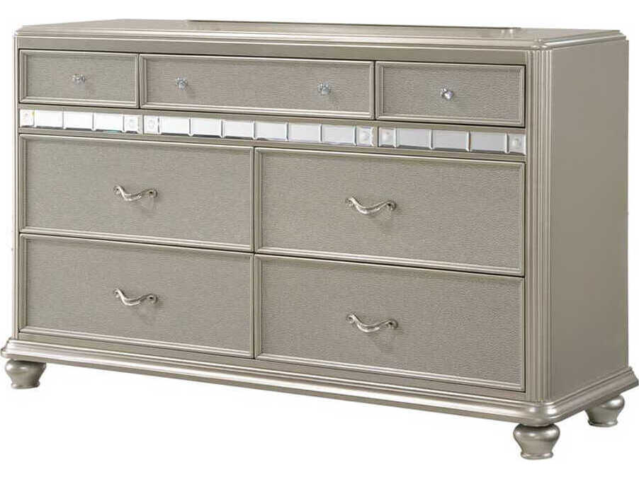 Avalon Furniture 7-Drawers Hardwood Double Dresser