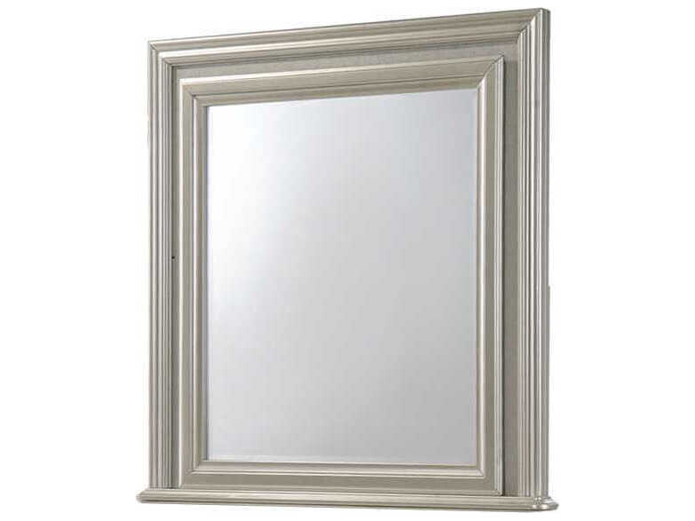 Avalon Furniture Silver Square Dresser Mirror