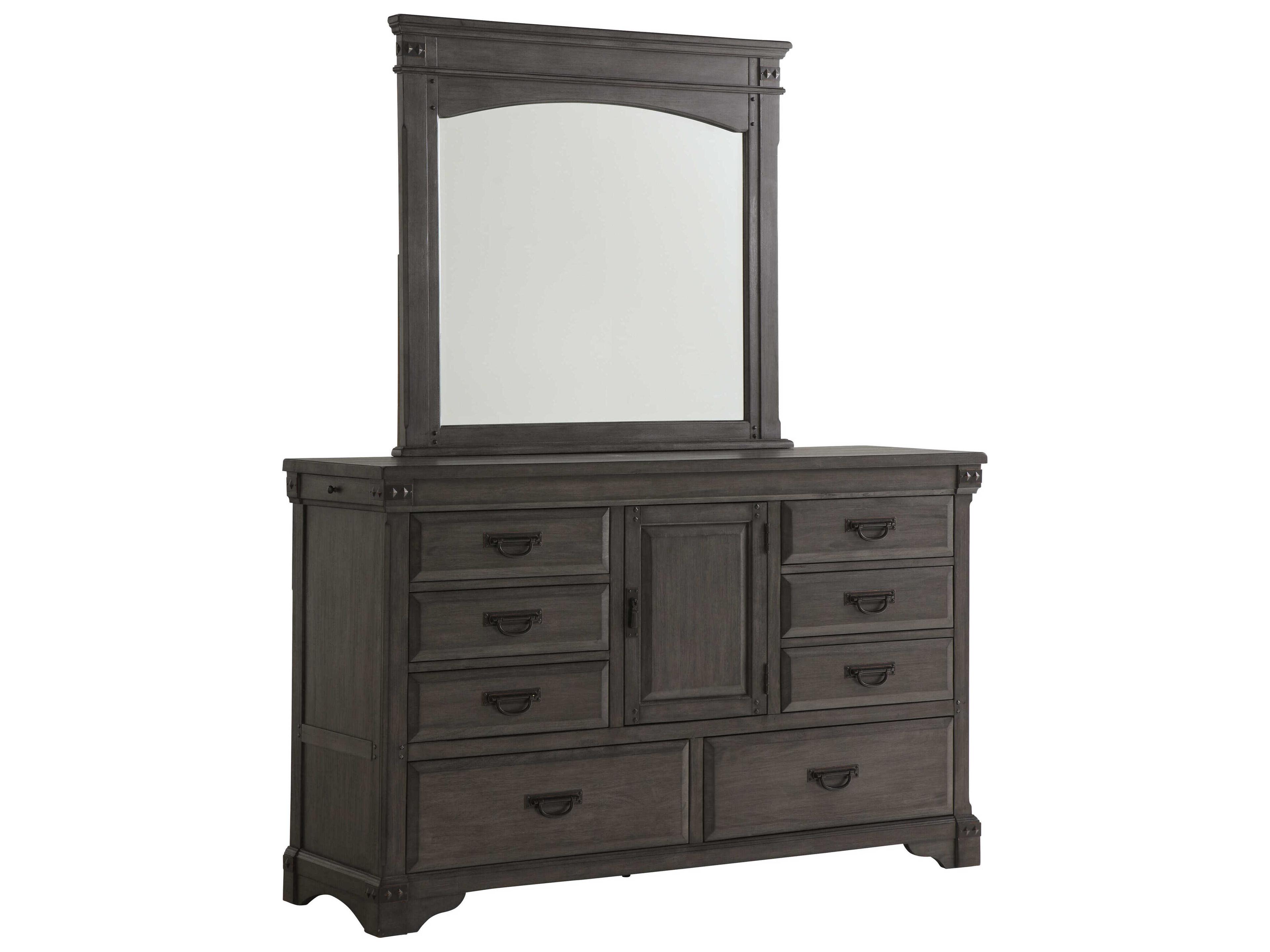 Avalon Furniture Mahogany Wood Dresser