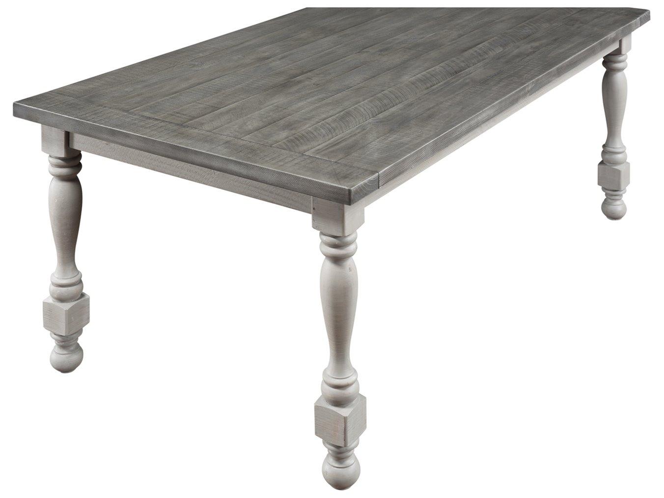 Avalon Furniture Rectangular Wood Gray Dining Table