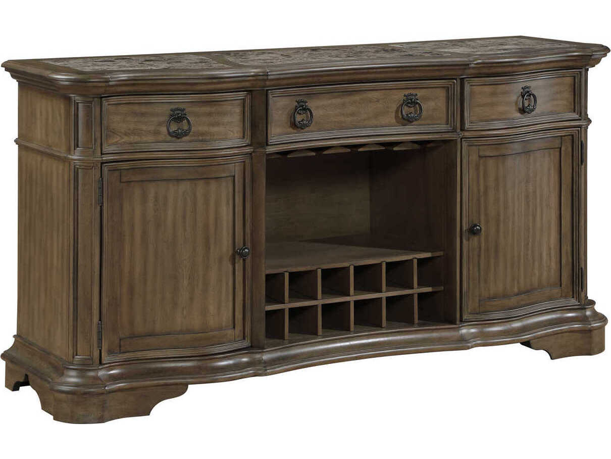 Avalon Furniture 72" Birch Wood Sandstone Sideboard