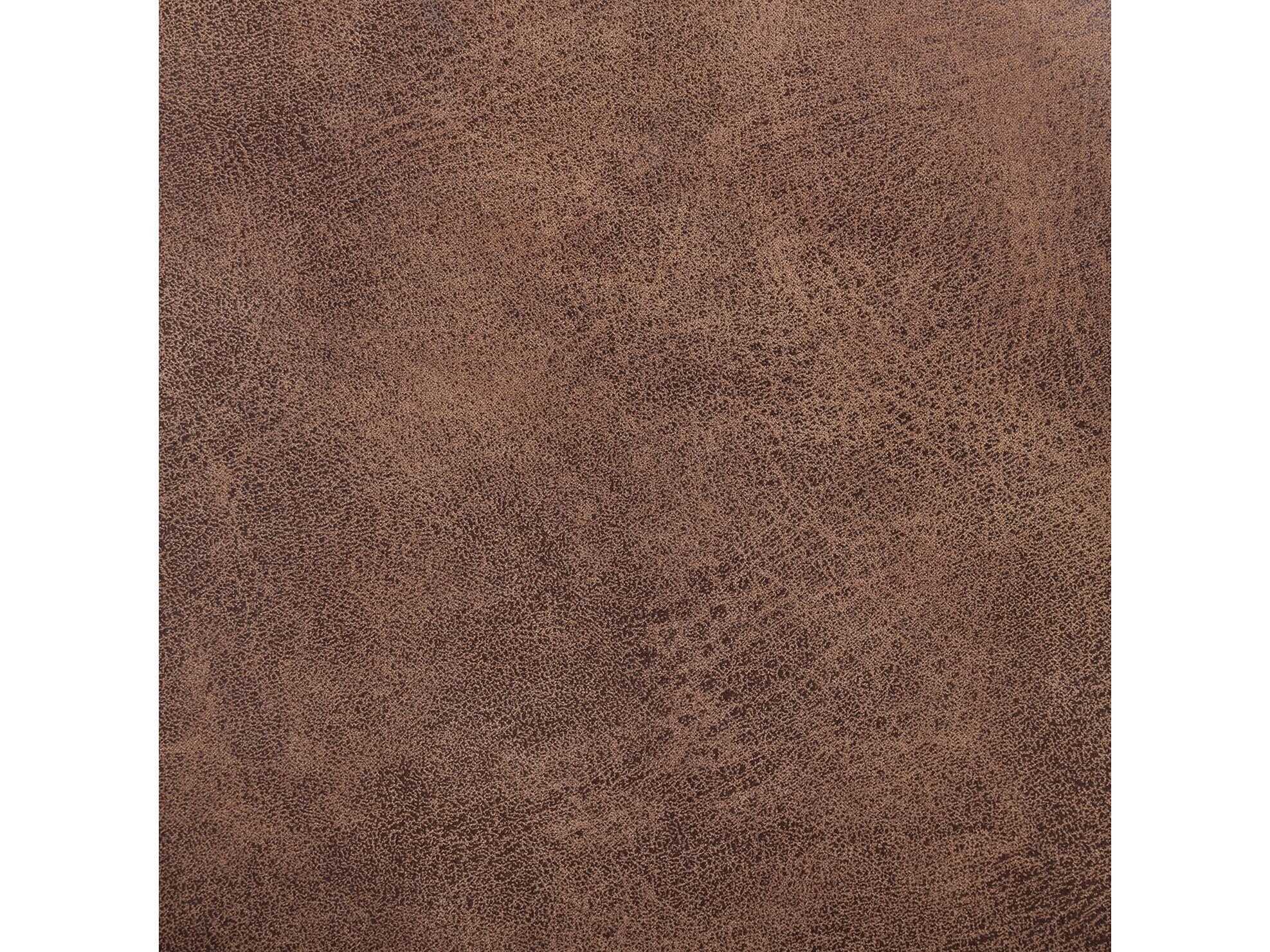 Avalon Furniture Antique Cherry Leather Swivel Mango Wood Bar Stool