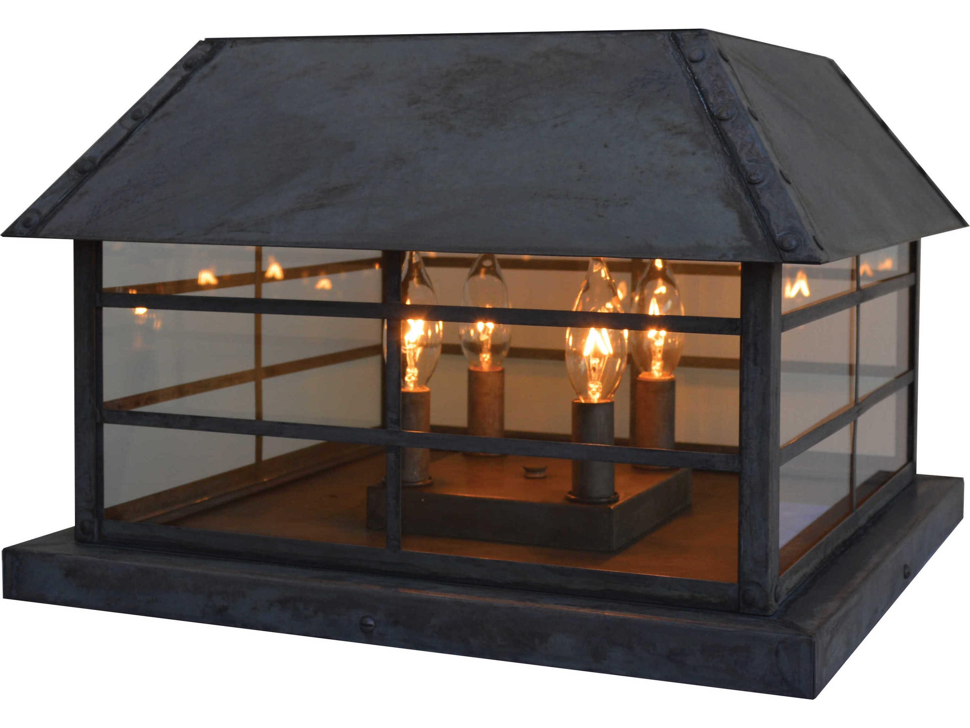 Arroyo Craftsman Hampton 4 - Light Outdoor Post Light