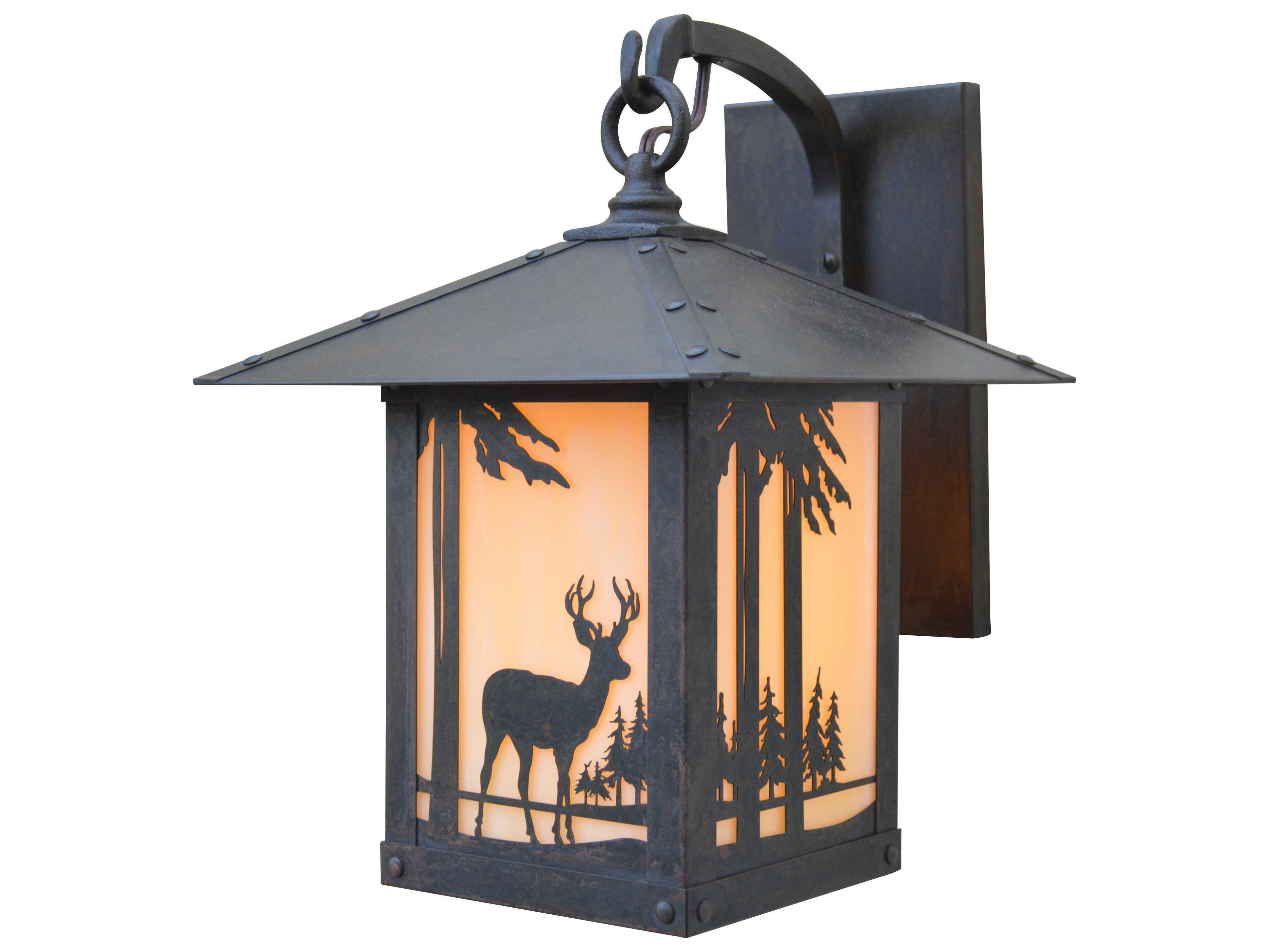 Arroyo Craftsman Timber Ridge Outdoor Wall Light