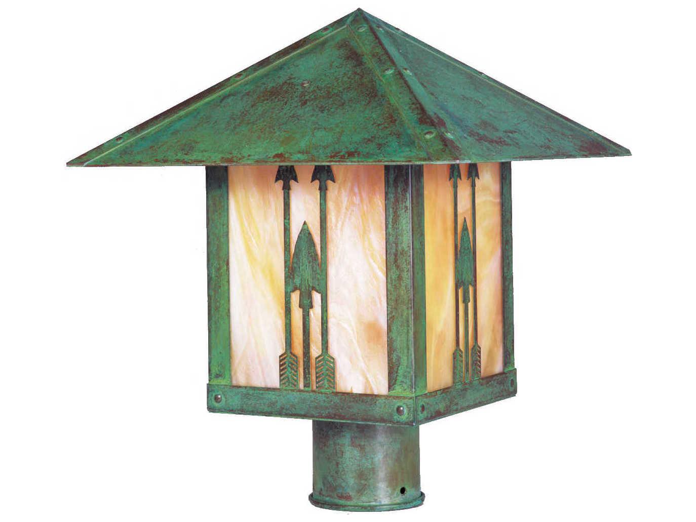 Arroyo Craftsman Timber Ridge 1 - Light Outdoor Post Light