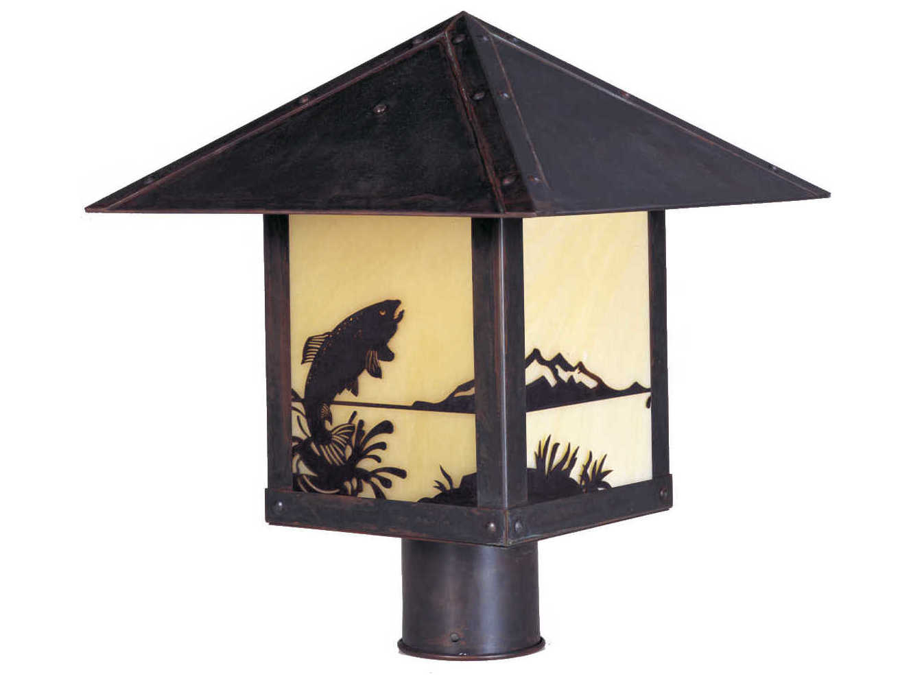 Arroyo Craftsman Timber Ridge Outdoor Post Light