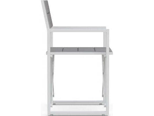 Azzurro Living Amalfi Aluminum Sling Dining Chair Set of 4