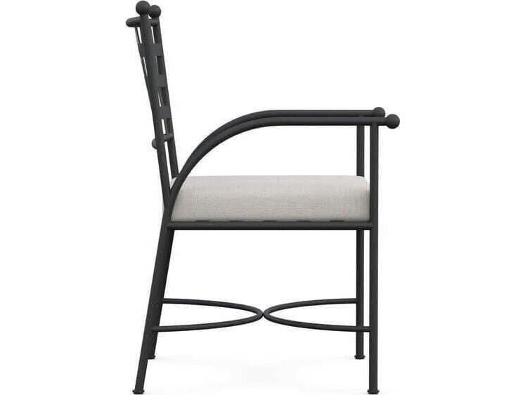 Azzurro Living Athens Wrought Iron Metal Dining Chair