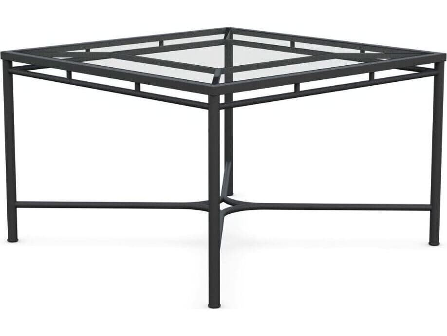 Azzurro Living Athens Square Dining Table Wrought Iron Table Base Only