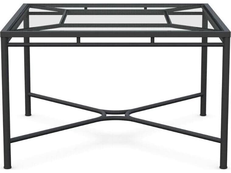 Azzurro Living Athens Square Dining Table Wrought Iron Table Base Only