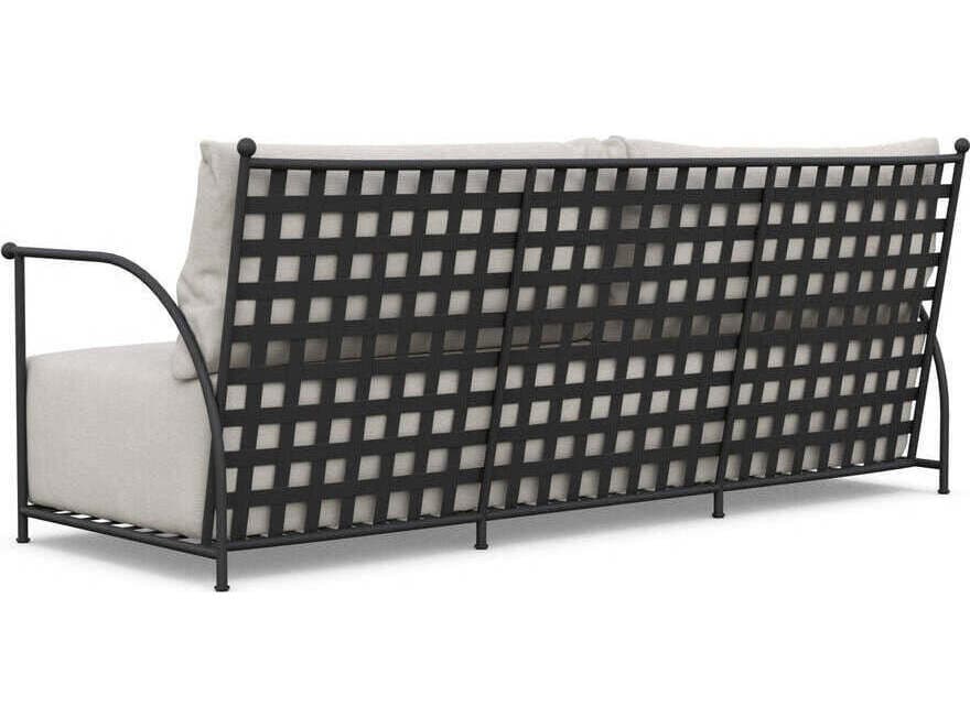 Azzurro Living Athens Wrought Iron Cushion Sofa