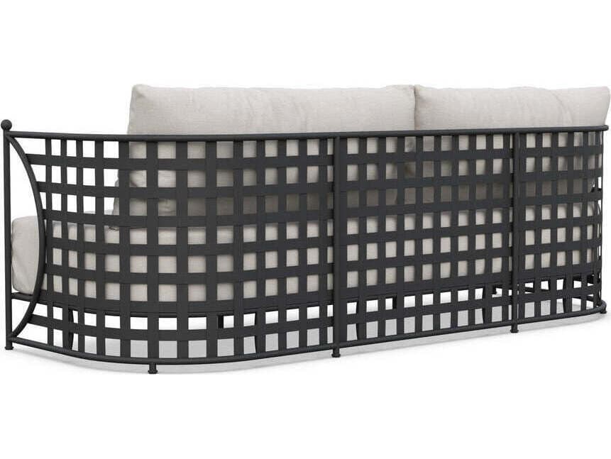 Azzurro Living Athens Wrought Iron Cushion Sofa