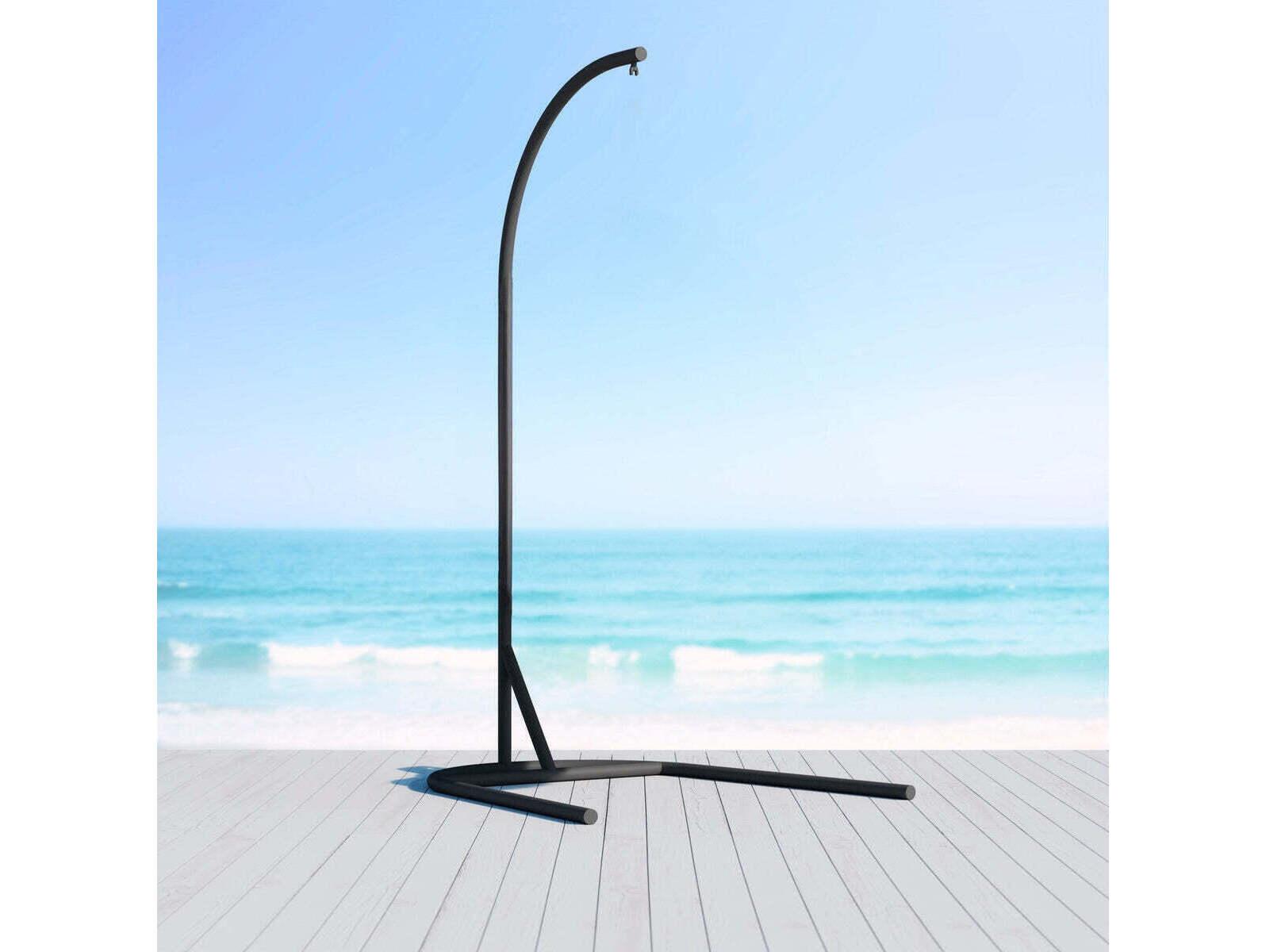 Azzurro Living Hanging Chair Stand in Charcoal, Stand Only