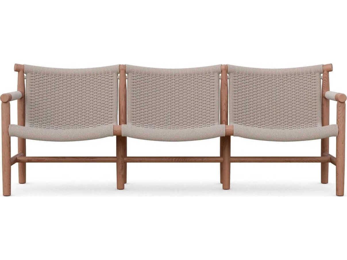 Azzurro Living Boca Natural Teak Rope Sofa