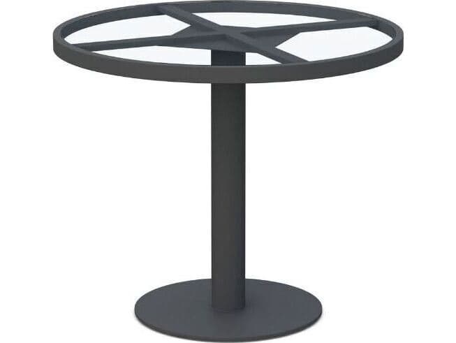 Azzurro Living Bordeaux Dining Table Aluminum Table Base Only