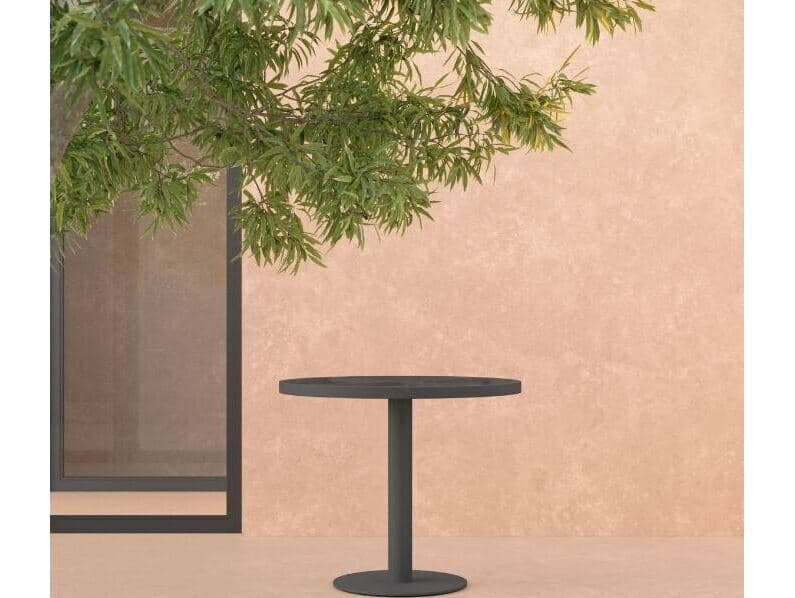 Azzurro Living Bordeaux Dining Table Aluminum Table Base Only