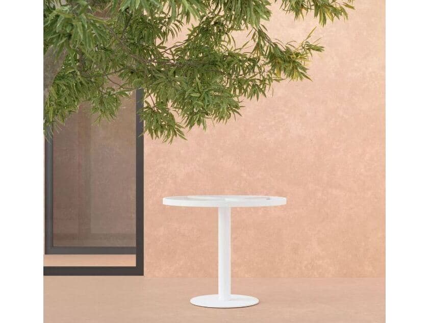 Azzurro Living Bordeaux Dining Table Aluminum Table Base Only