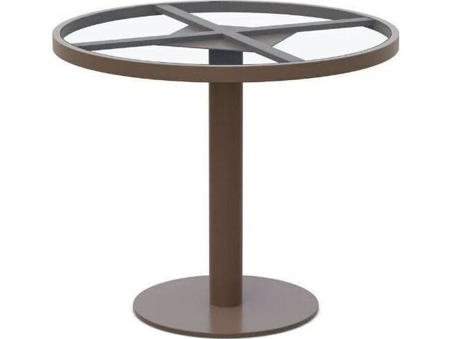 Azzurro Living Bordeaux Dining Aluminum Table Base Only