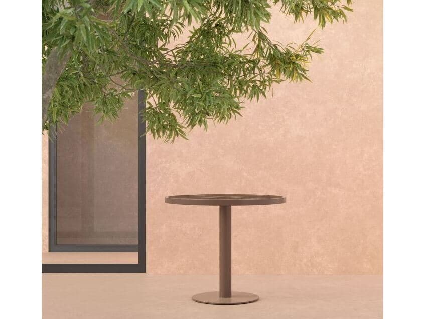 Azzurro Living Bordeaux Dining Aluminum Table Base Only