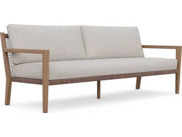 Azzurro Living Bozeman Barkaluwood Wood Cushion Sofa